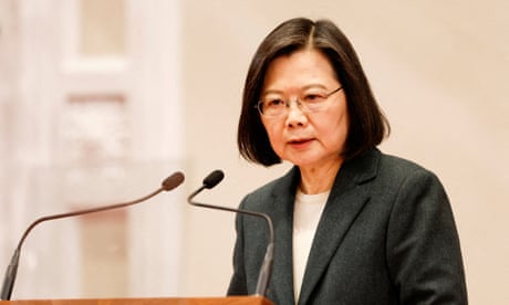 Taiwan prepared ‘for all moves’ by China while President Tsai is abroad
