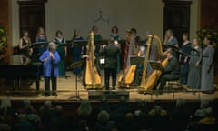 The Nash Ensemble, joined by the BBC Singers, performs Harrison Birtwistle's The Moth Requiem at Wigmore Hall, London, on Tuesday 26 March, 2024. © The Wigmore Hall Trust, 2024