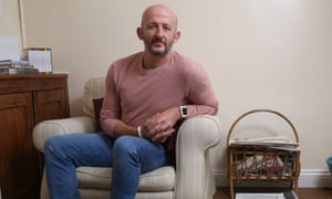 Steve Cook, former Thomas Cook employee at home in Peterborough.