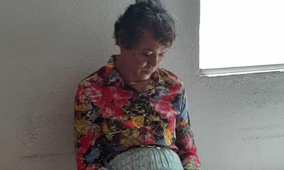 Heitor Márcio Schiave, dressed as Dona Maria. ‘It was a guy with a long outfit, heavily made-up. It did not look like a woman,’ said an examiner.