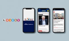 The new Guardian and Observer journalism app for digital subscribers 