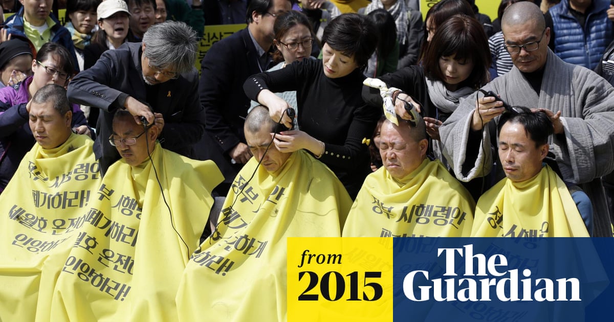 South Korea Raises Ferry From 2014 Disaster The Columbian