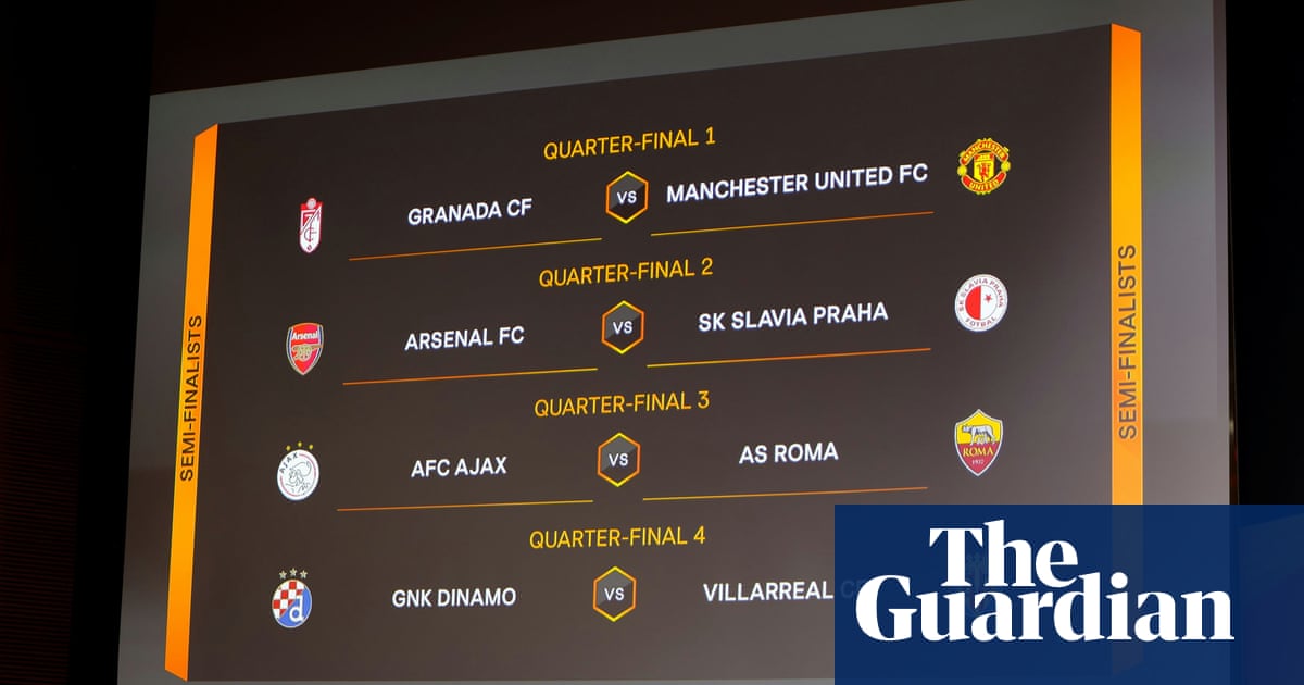 Europa League: Manchester United land Granada, Arsenal face Slavia Prague