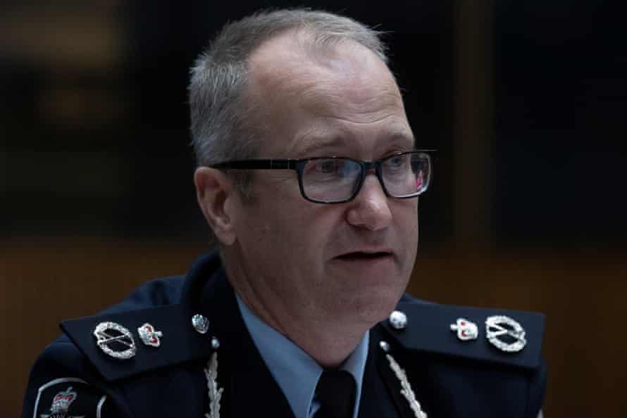 The Australian federal police deputy commissioner, Ian McCartney.
