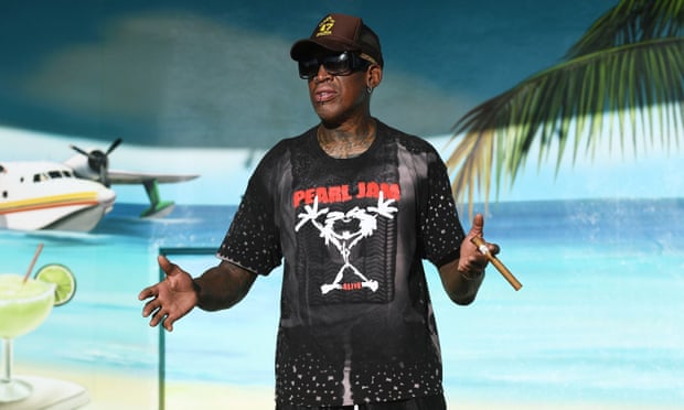 Image: https://i.guim.co.uk/img/media/bc9b23f3438a9dc0ccae8ccd0cc7c8b9eb01592f/0_70_3270_1961/master/3270.jpg?width=620&quality=85&fit=max&s=49c927b8831dbf25ed42f06b4d6b61cb Dennis Rodman has a history of basketball diplomacy