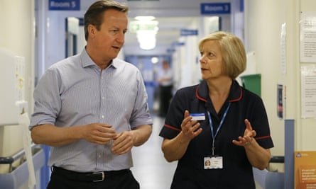 David Cameron Witney hospital