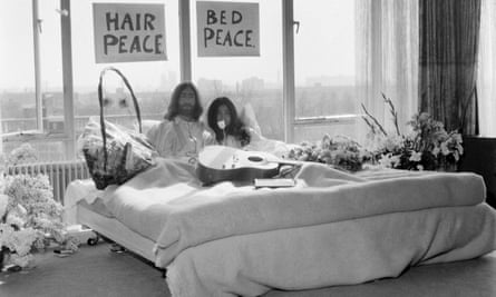 John and Yoko’s bed-in.