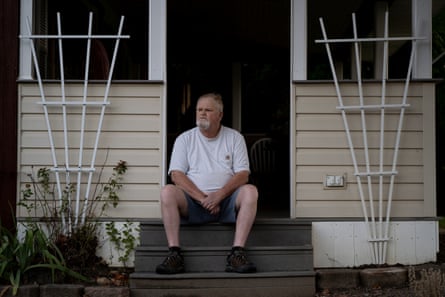 Craig Wilkinson at his home in New York state. In 2015, he was diagnosed with COPD and emphysema.