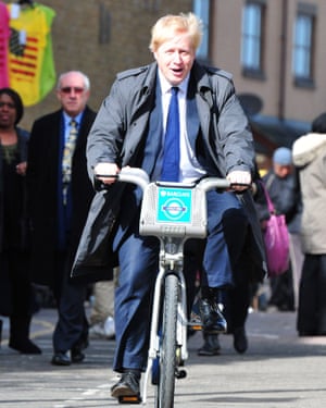 Boris Johnson as mayor of London in 2012.
