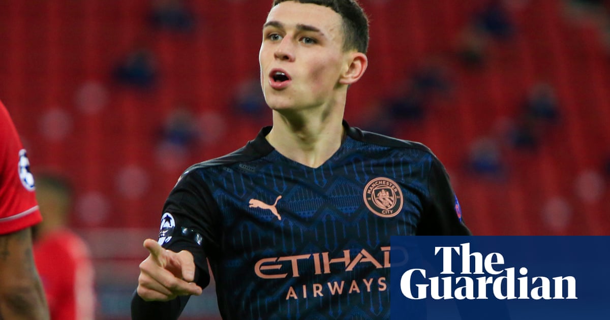 Phil Foden finish sends Manchester City into last 16 with win over Olympiakos