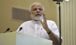 Indian prime minister Narendra Modi