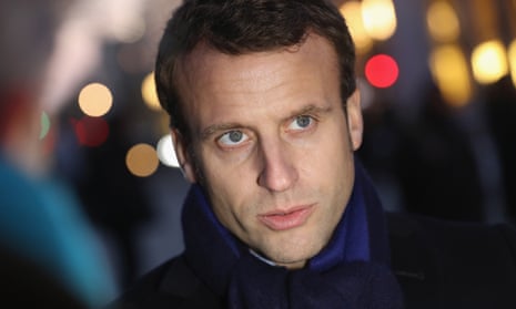 Emmanuel Macron, head of the political movement En Marche!, or Onwards!, and candidate for the 2017 French presidential elections.