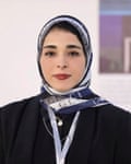 Palestinian artist Shereen Abdul Kareem in Gaza