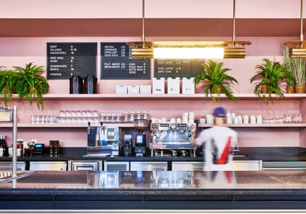 The cafe at the MoMu gallery, Antwerp