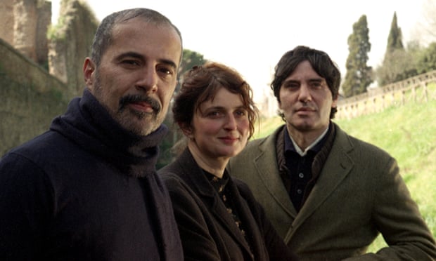 Il numero magico... I tre registi (da sinistra) Francesco Monzi, Alice Rohrwacher e Pietro Marcello.