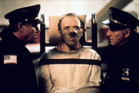 As Hannibal Lecter in The Silence of the Lambs.