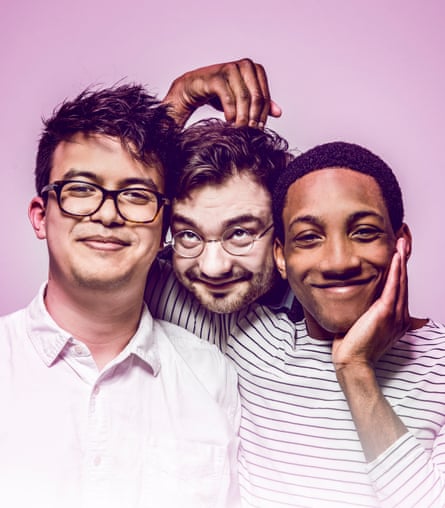 Phil Wang, George Fouracres and Jason Forbes in Daphne