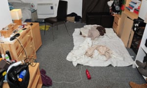 Bedroom of serial rapist Reynhard Sinaga