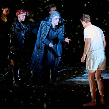 Rainelle Krause (Queen of the Night) and Norman Reinhardt (Tamino) in The Magic Flute.