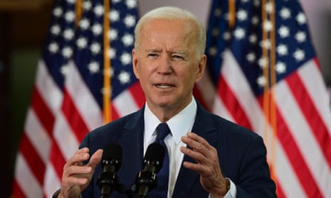 Joe Biden in Pittsburgh, Pennsylvania, on 31 March. Turkey’s status as a Nato member and longtime regional ally has prevented US presidents from making a formal designation. 