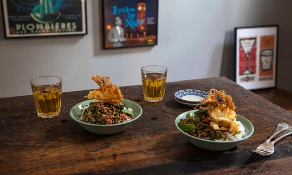 kay plunkett hogge s pad krapow moo recipe food the guardian