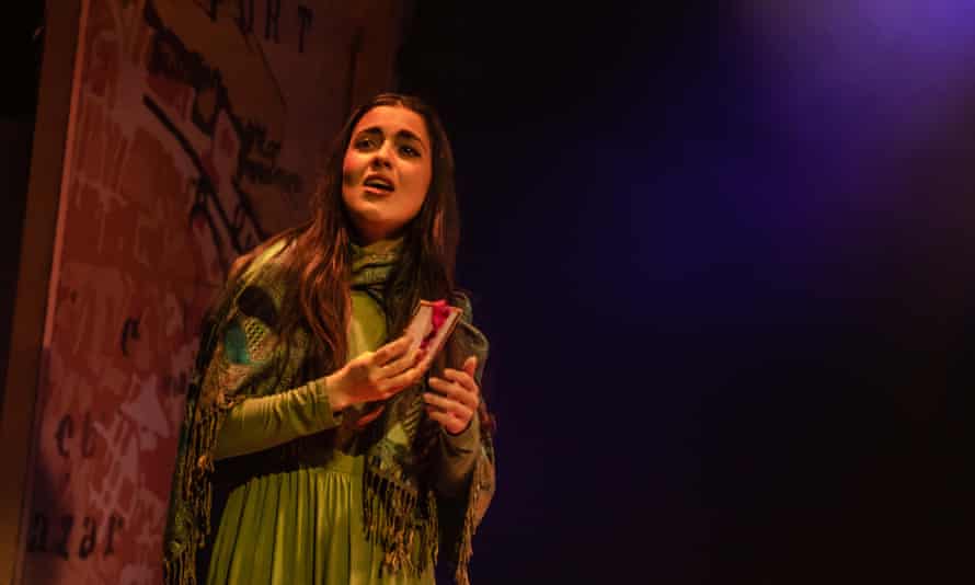 ‘Striking singing’ … Noah Sinigaglia as Selma in Broken Wings.