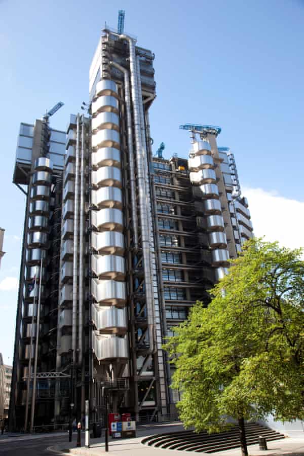 The Lloyd’s building in London.