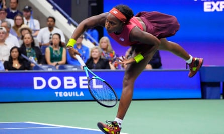Coco Gauff found more precision on her serve in the second set to dominate Aryna Sabalenka in the US Open women’s singles final.