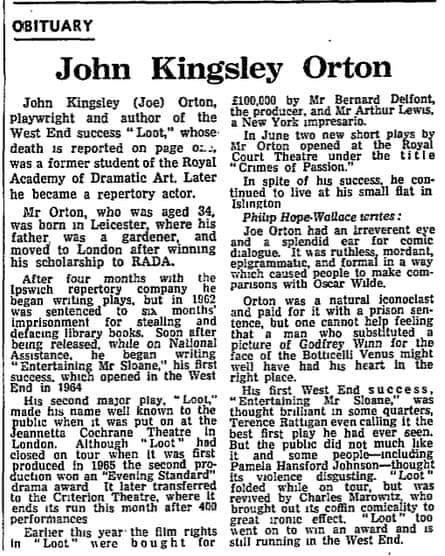 The Guardian, 10 August 1967