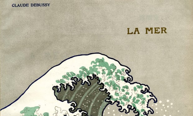 The cover of the 1905 edition of Debussy's La Mer