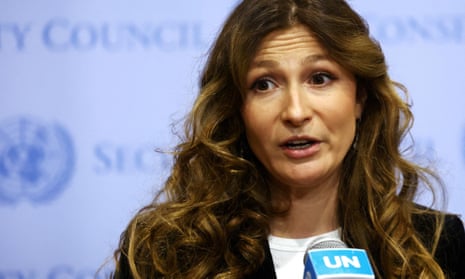 Emine Dzhaparova at the UN in January