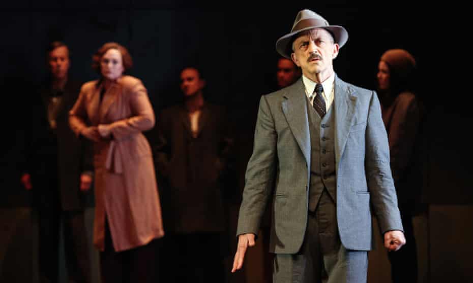 Jacek Koman as working-class Brooklyn salesman Willy Loman in the Sydney Theatre Production of Arthur Miller’s 1949 play Death of a Salesman.