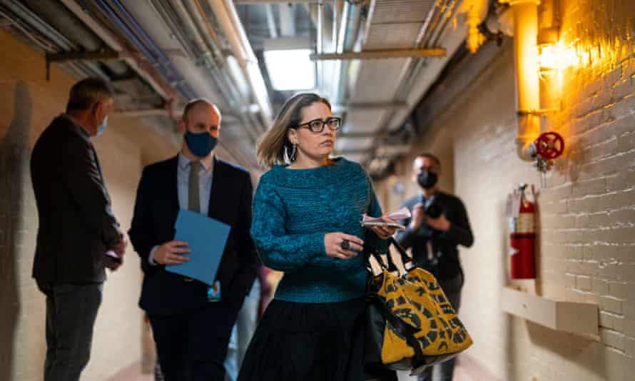 For months, Kyrsten Sinema and fellow centrist Democrat Joe Manchin have defended the filibuster, which stands as a major hurdle to voting rights reform