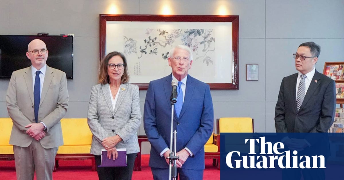 Taiwan has right to remain free', US senator says in visit criticised by China