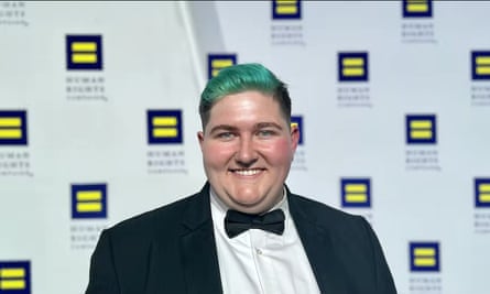 Militant des droits des transgenres Henry Berg-Brousseau, 24 ans.