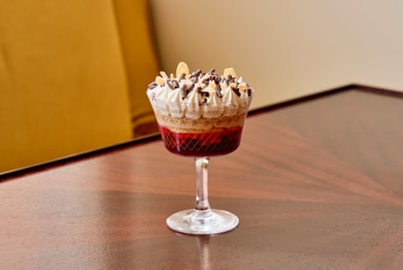 The sherry trifle at Corenucopia was ‘more a bowl of light, jammy cream’.