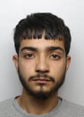 Police mugshot of Zulkernain Ahmed.