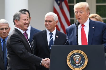 Two men shaking hands
