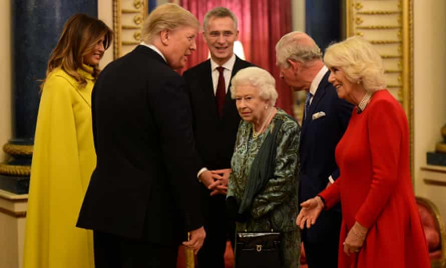 Trumps with royals