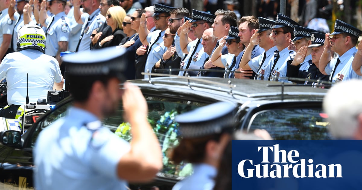 We will not be broken: thousands pay tribute to Queensland constables in emotional memorial
