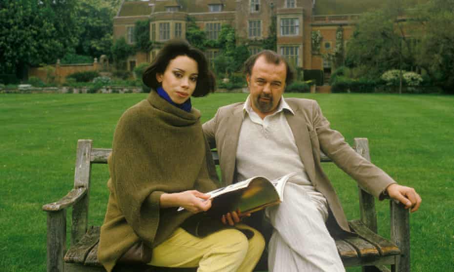 Maria Ewing and Sir Peter Hall in 1984.  