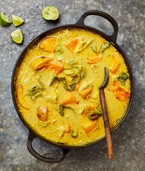Meera Sodha's hot and sour squash Thai curry.