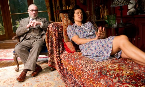 Antony Sher (Sigmund Freud) and Indira Varma (Jessica) in Terry Johnson’s play, Hysteria.