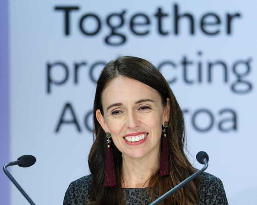 NZ Prime Minister Jacinda Ardern