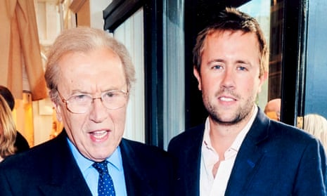 Sir David Frost with his son Miles