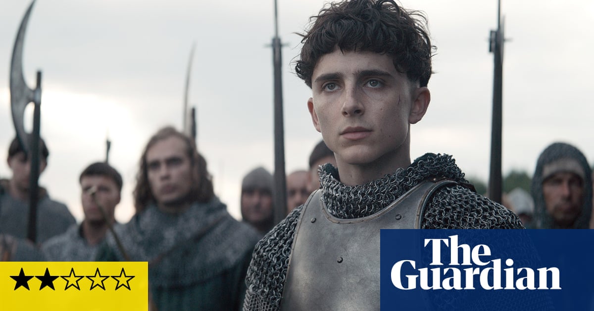 The King review – Shakespeare reboot is Game-of-Thrones lite with touch of Python