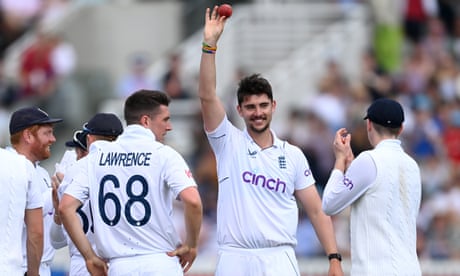 Josh Tongue’s five wickets help England secure Test win over spirited Ireland
