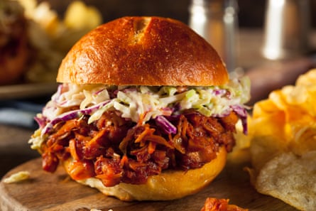 Pulled Jackfruit Burger