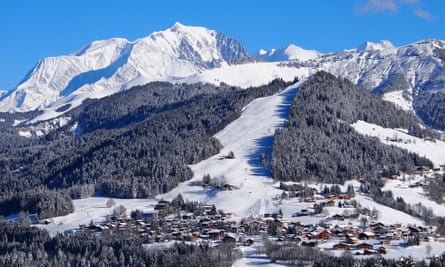 Val d’Arly ski resort, France