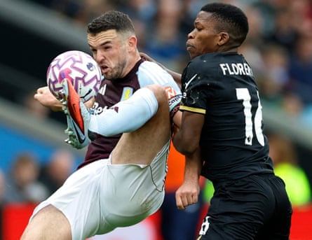 Action from this month’s Premier League match between Aston Villa and Burnley.